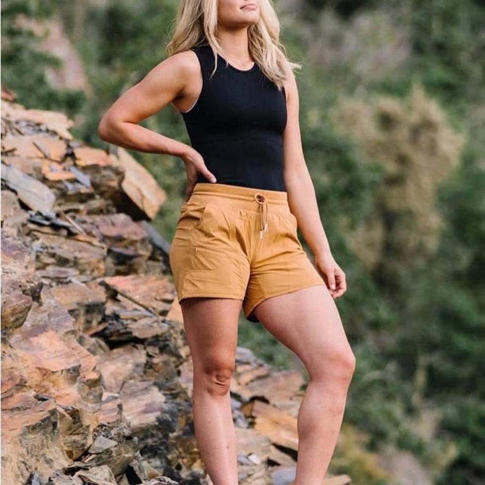 Dark Khaki Canyon Shorts